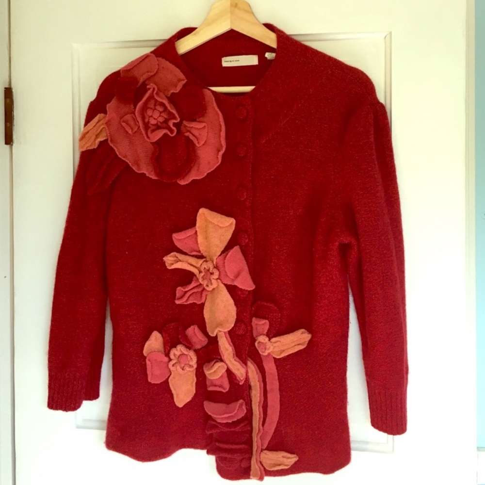 Anthropologie Sleeping in Snow sweater